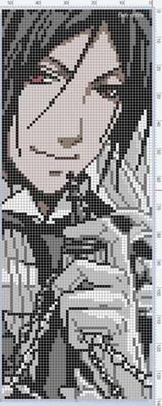 Pixel arts ➣ anime ➣ guy