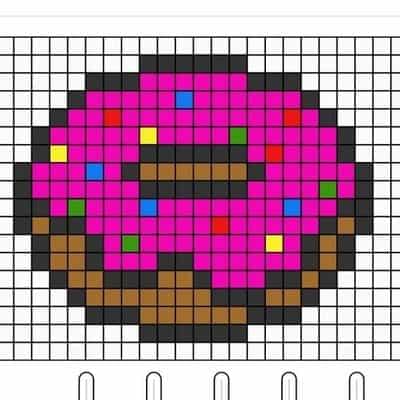 Pixel arts «Donut» ☆ 11 arts