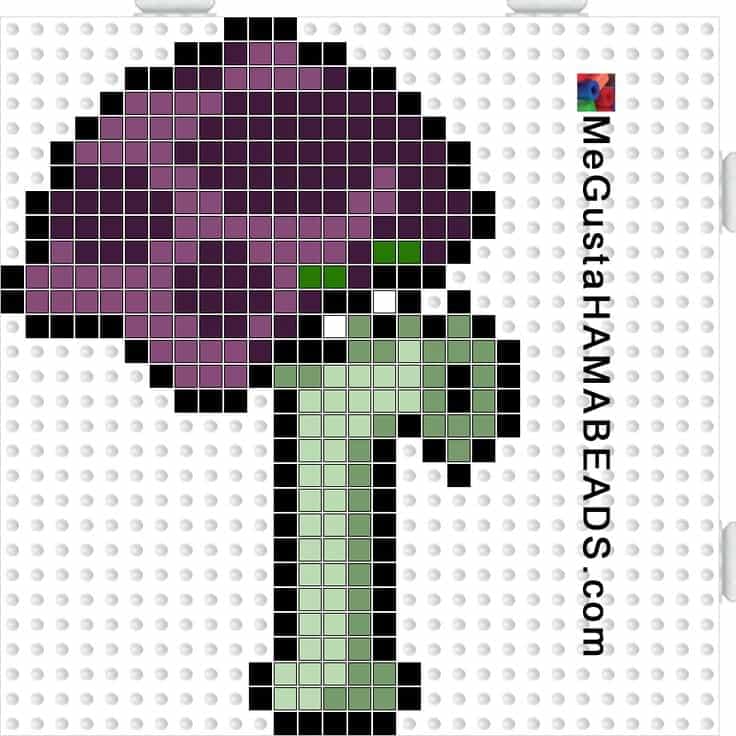 Pixel arts "PLANTS VS ZOMBIES" .